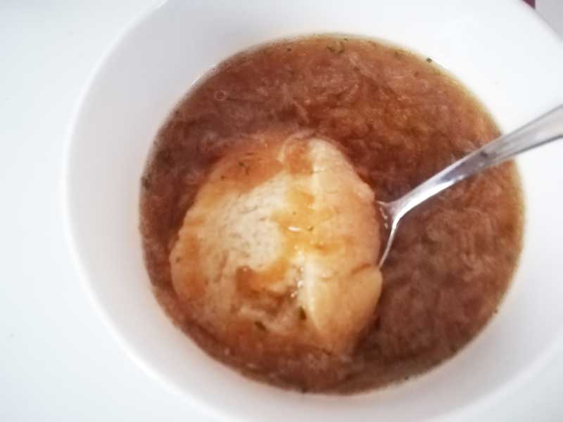 オニオングラタンスープの写真